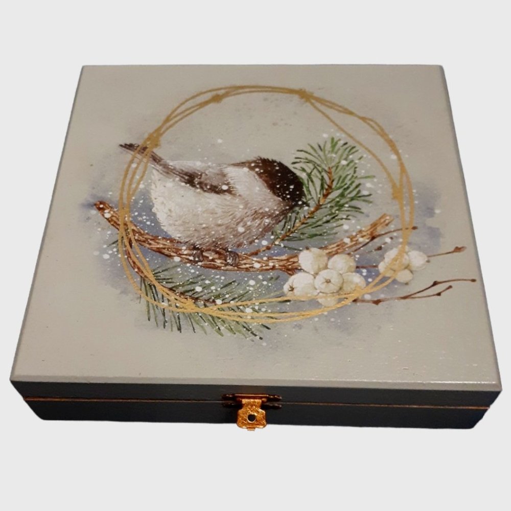 Snowbird Keepsake Box